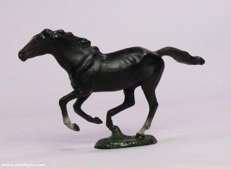 Linéoléum : Cheval au galop, 19e siècle 