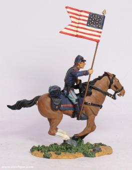 Britain : Porte-étendard de la cavalerie américaine, 1861 à 1865 