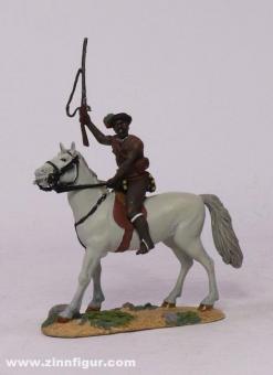 Britain : Prince Dabulamanzi à cheval, 1879 