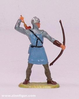 Archer normand prenant une flèche 