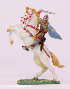 Normanne mit Schwert zu Pferd 