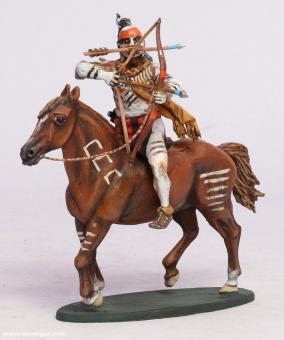 Divers fabricants : Indien à cheval, 19e siècle 