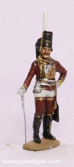 Tradition : officier du 6e hussards, 1712 à 1786 