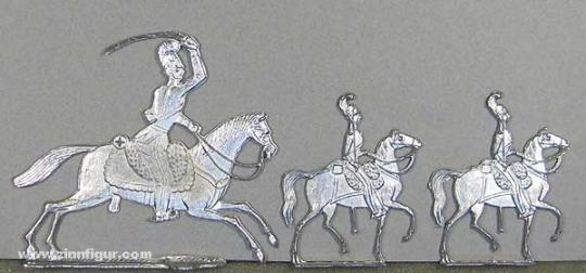 Trois cavaliers, 1815 à 1870 