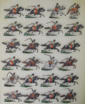 Heinrichsen : Chasseurs a cheval, 1870 à 1871 