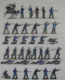 Rieche : Chasseurs au combat, 1870 à 1871 