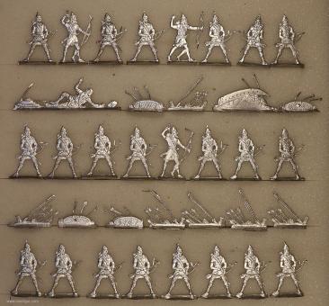 Divers fabricants : archers assyriens, 3000 av. J.-C. à 400 apr. 