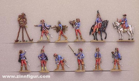 Hussars in bivouac 