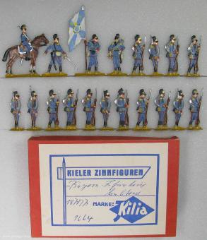 Kilia (Ochel/Kiel) : Tenant l'infanterie, 1870 à 1871 