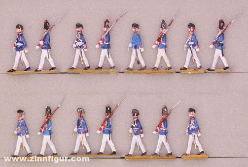 Guard grenadiers marching 