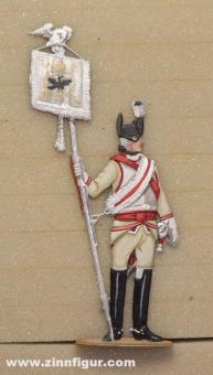 Divers fabricants : porte-étendard du régiment de la Garde du Corps, 1712 à 1786 