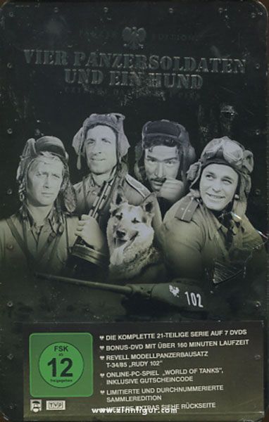 Berliner Zinnfiguren | Vier Panzersoldaten und Hund. Czterej Pancerni i Pies. DVD-Box | purchase online