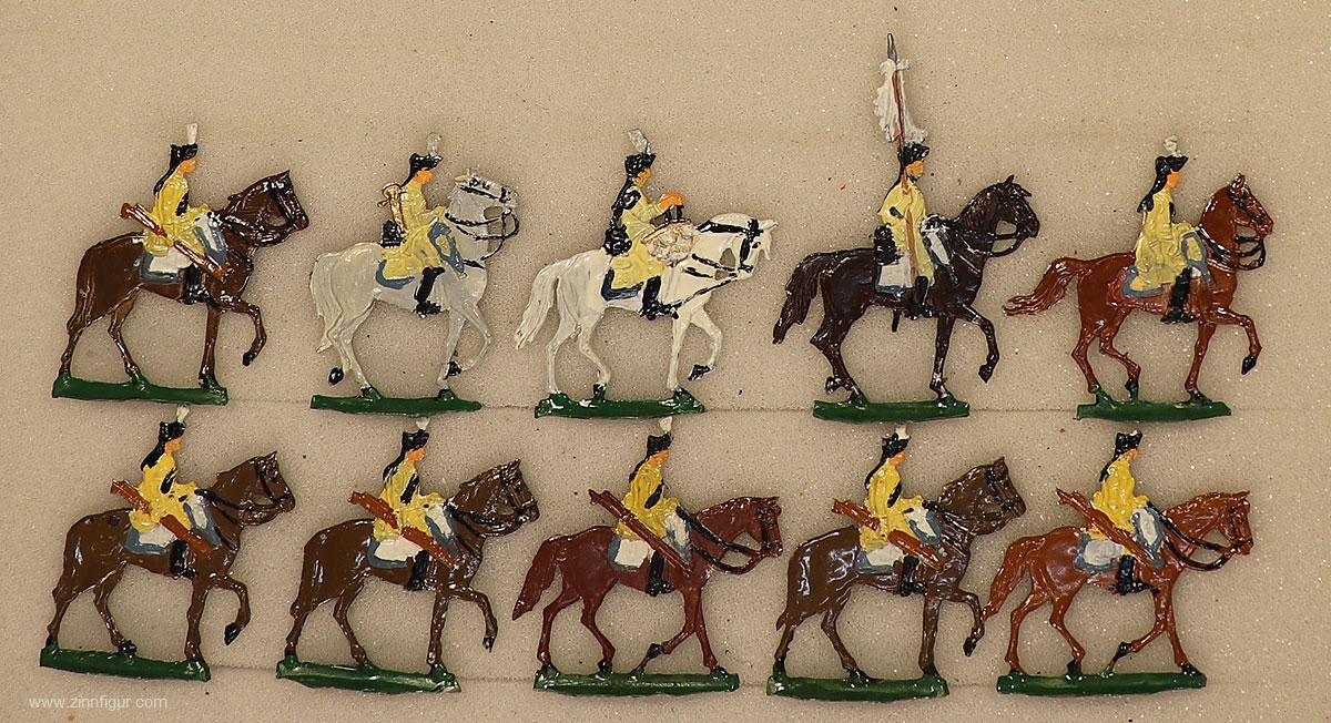 KIELER ZINNFIGUREN 騎兵隊のコレクション-